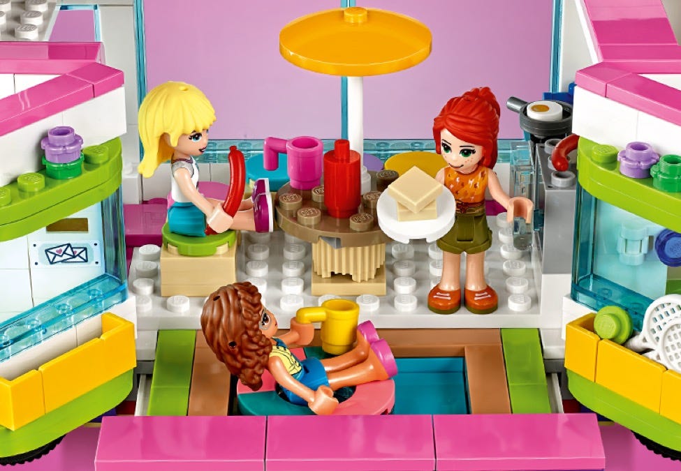 Lego Friends Friendship Bus 41395 41395 Lego Set Party Bus