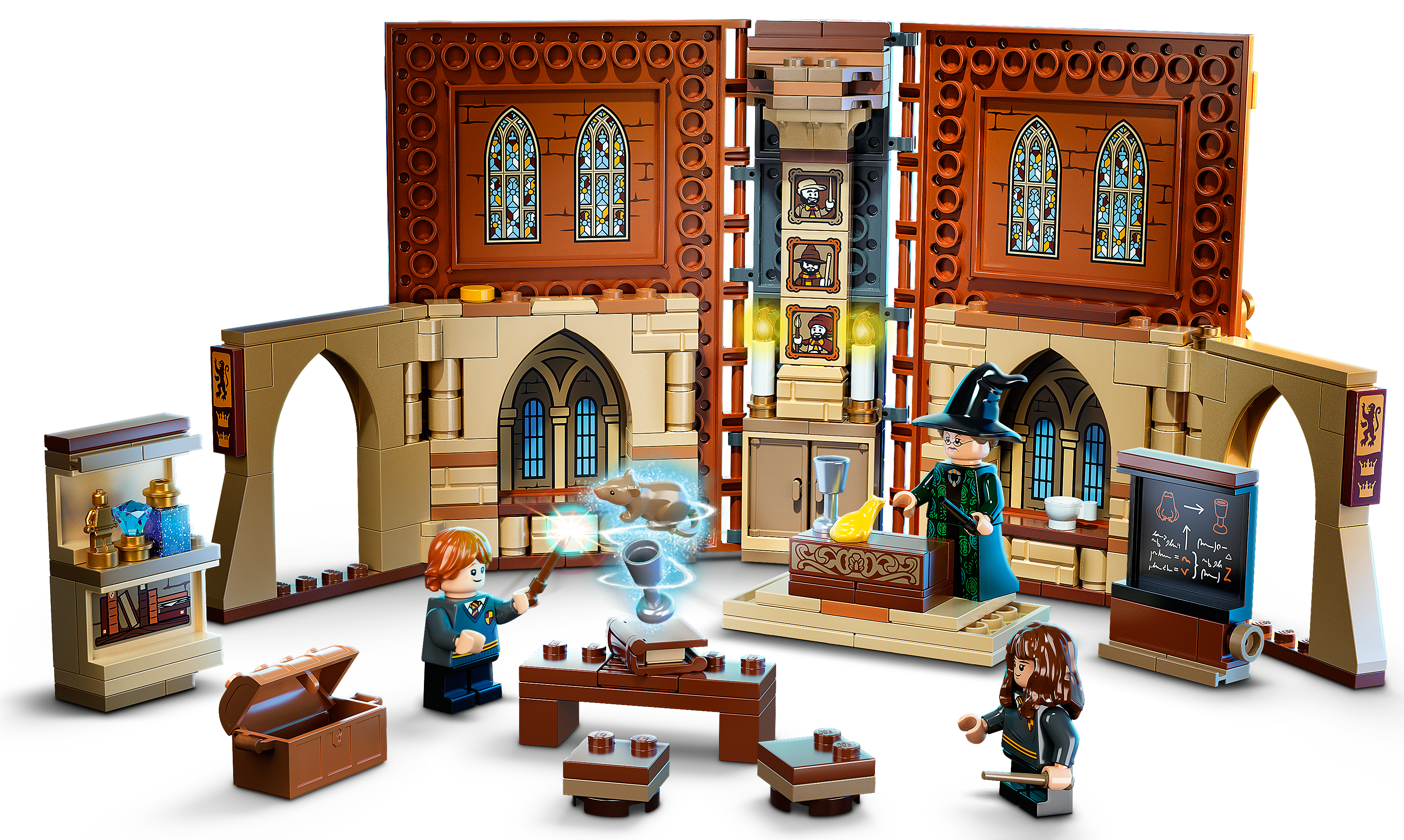 for sale online LEGO Harry Potter Hogwarts Moment 240 Pieces Transfiguration Class 76382 Building Kit 