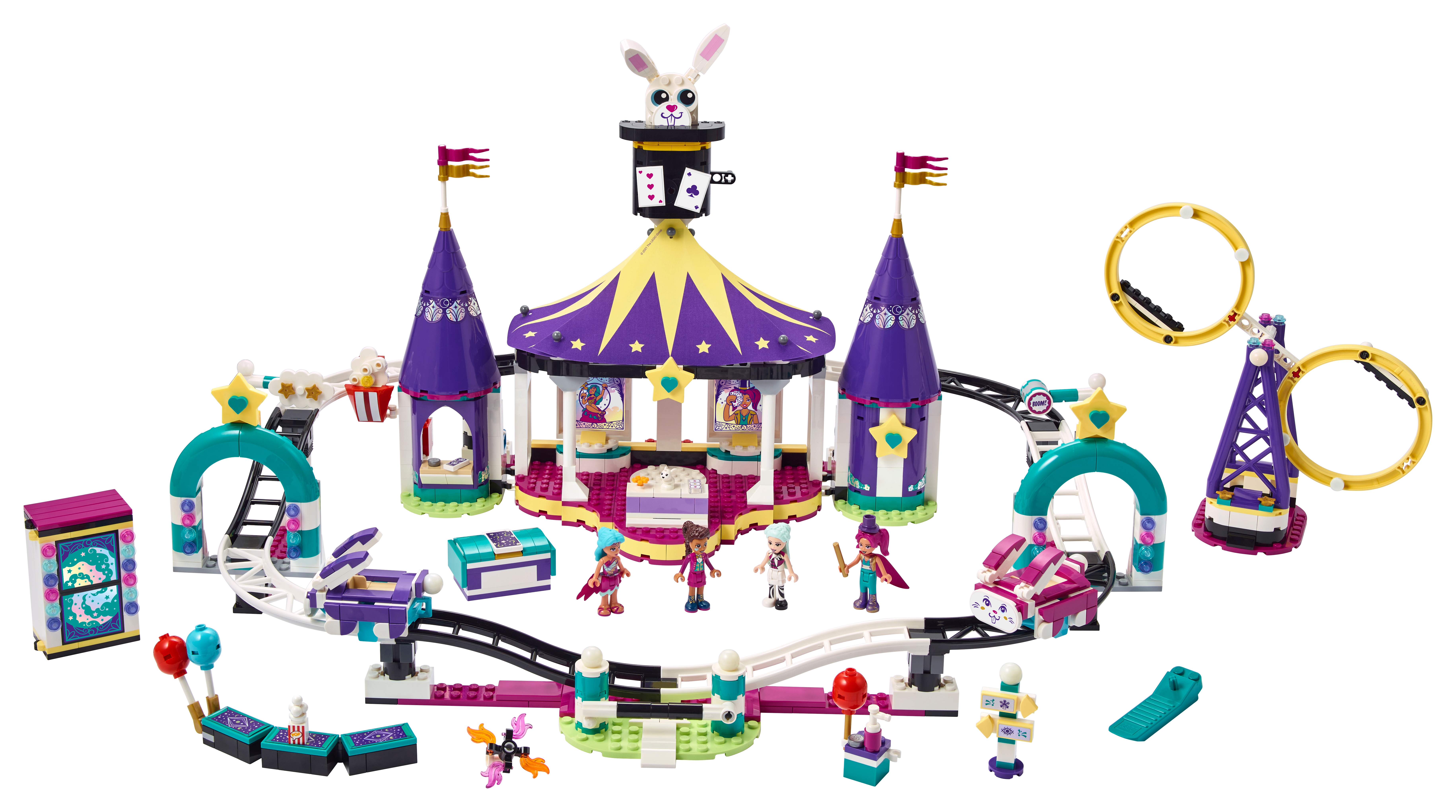 Magical Funfair Roller Coaster 41685 | Friends | Buy online at the Official  LEGO® Shop US