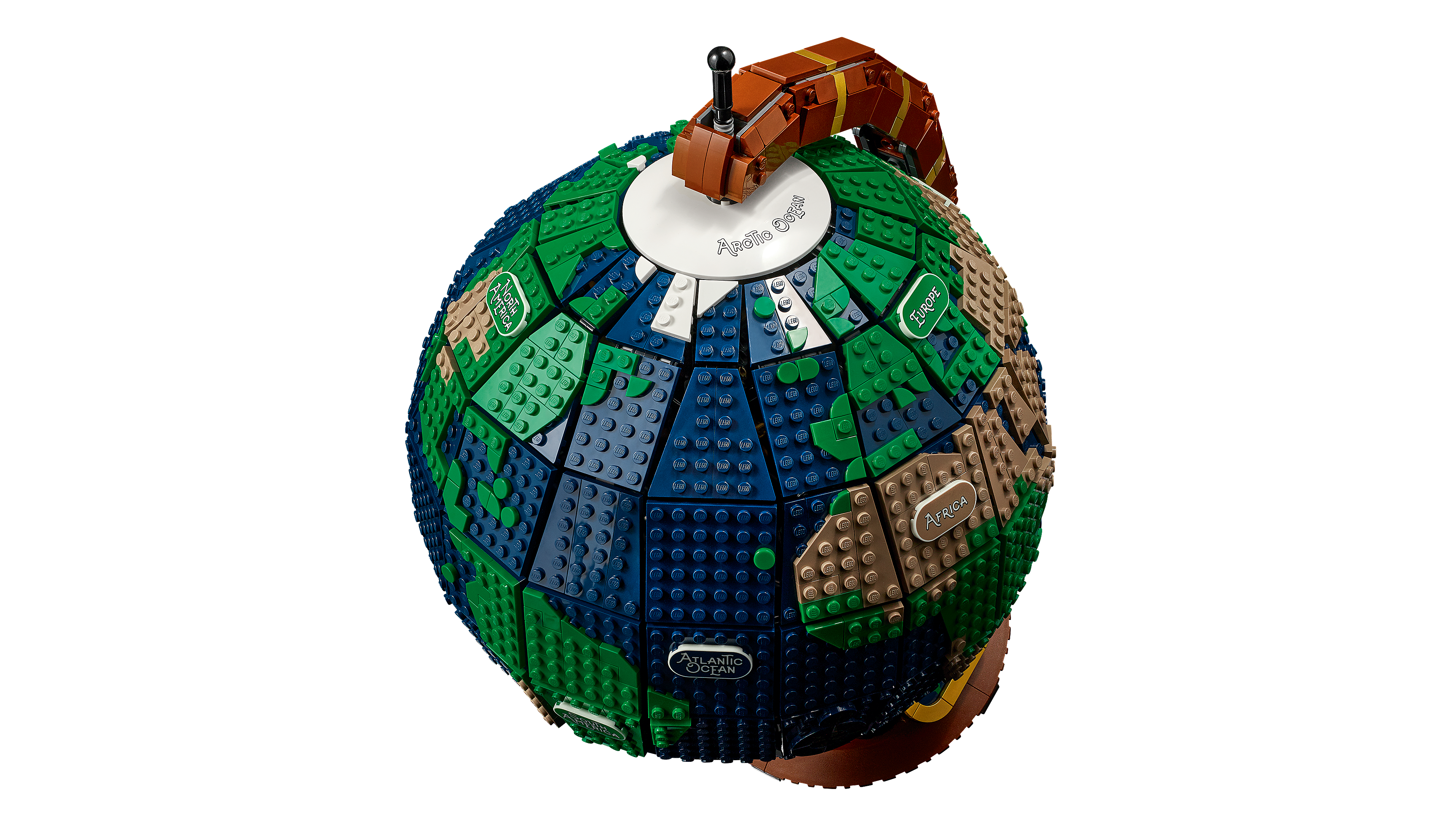 Vitrine en plexiglas® pour LEGO® Le globe terrestre (21332)