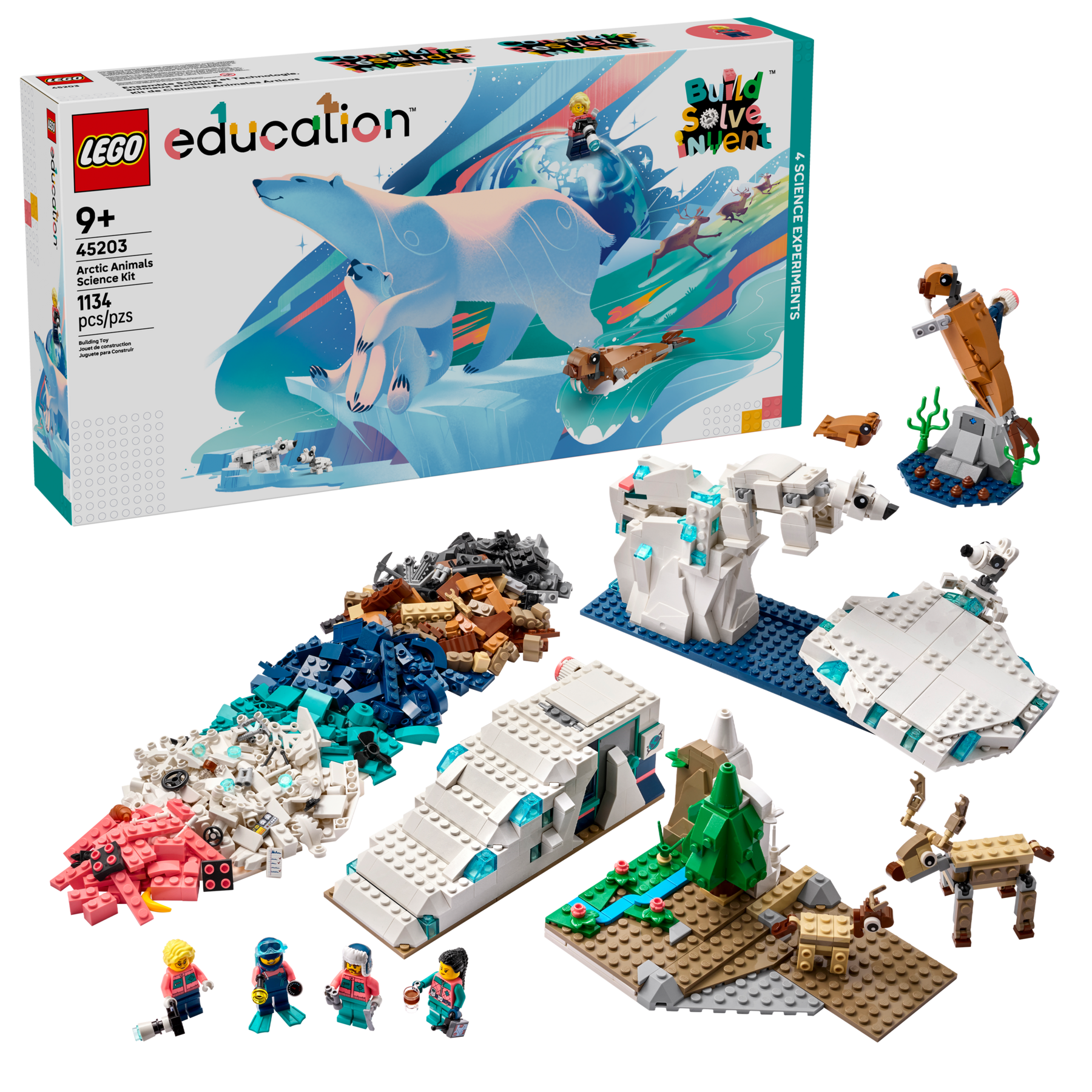 Arctic Animals Science Kit 45203 | LEGO® Education | Buy online at