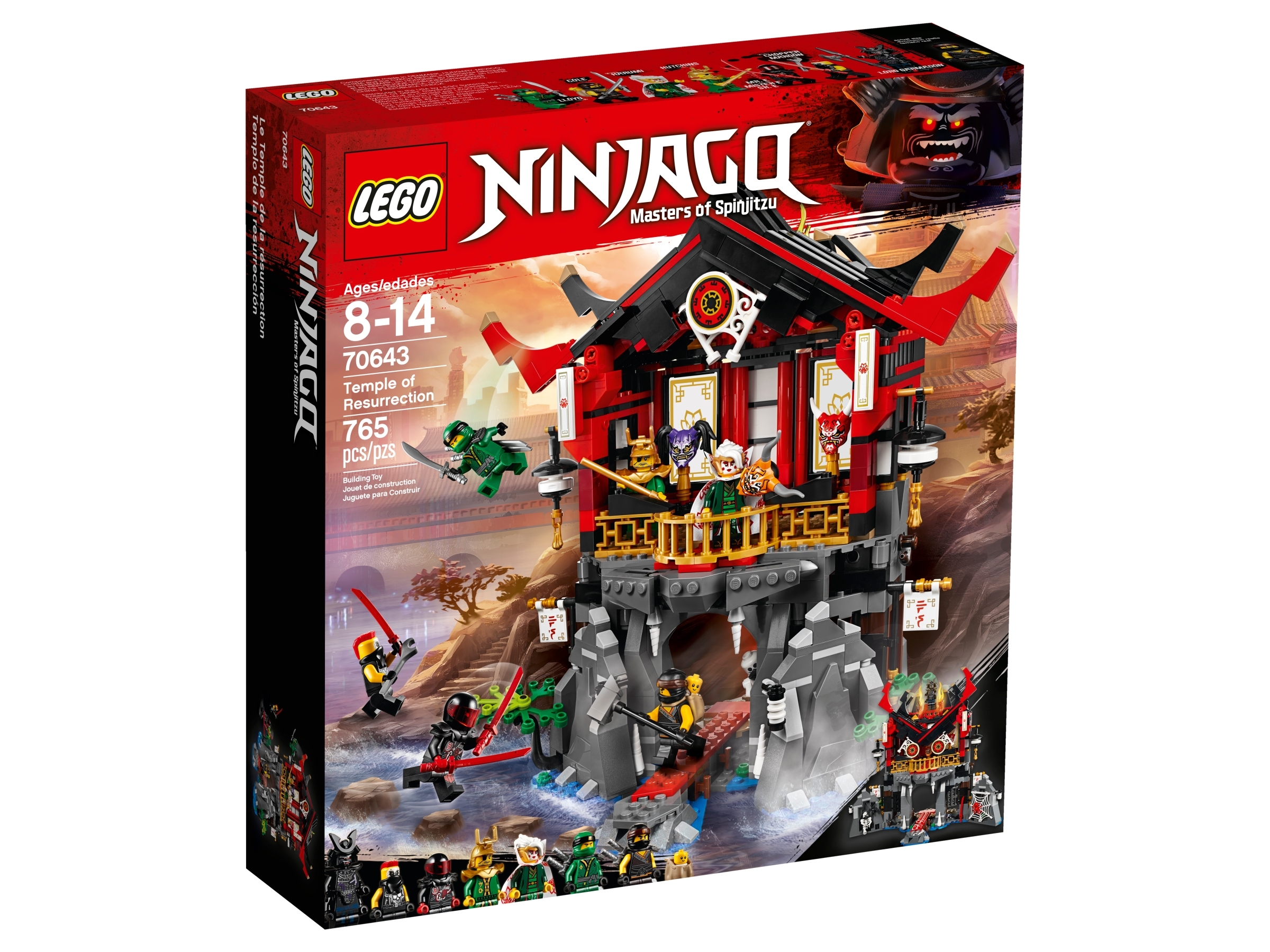 geboorte Toelating Afleiden Tempel van de opstand 70643 | NINJAGO® | Officiële LEGO® winkel NL