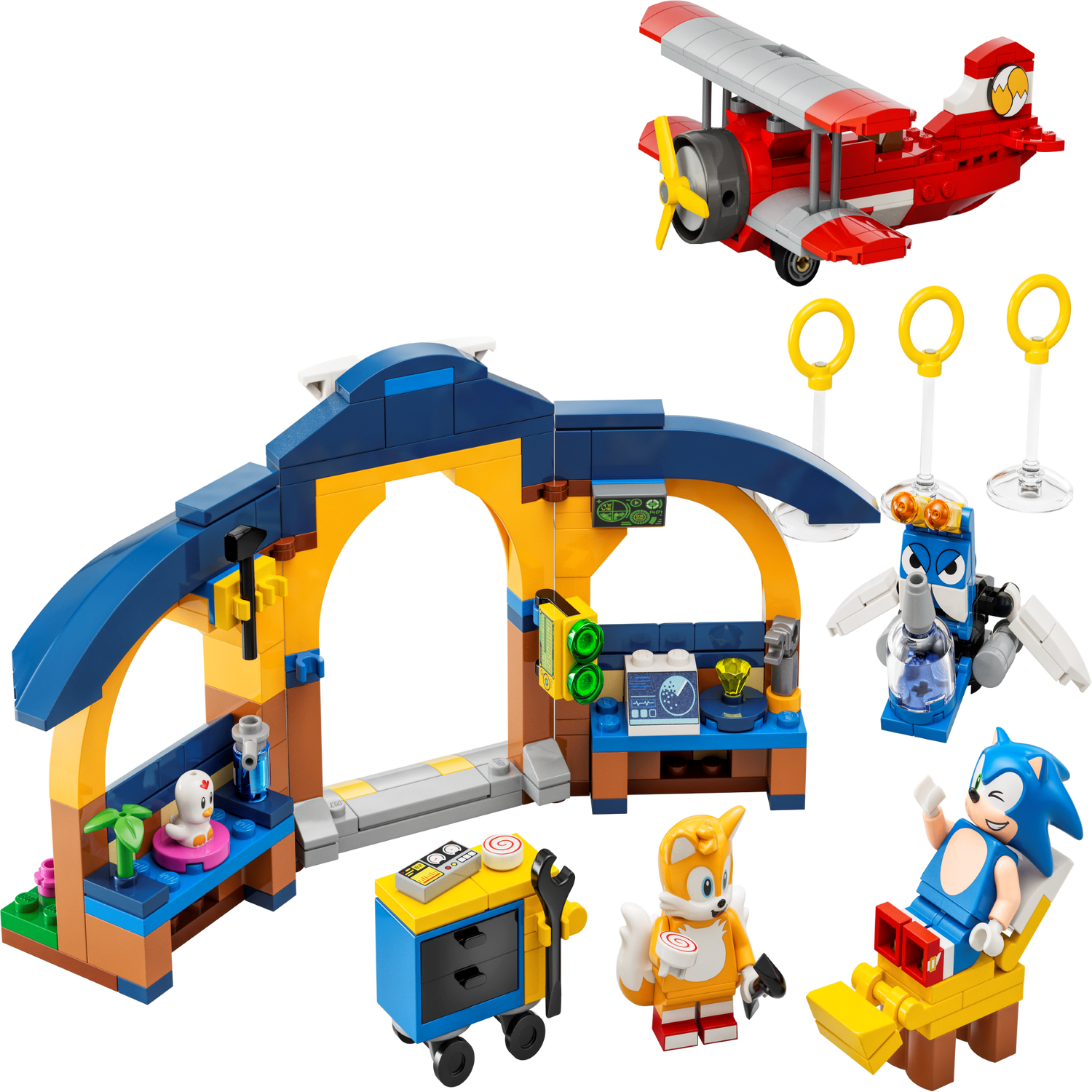 LEGO® – Tails’ werkplaats en Tornado vliegtuig – 76991