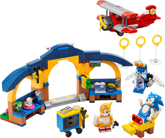 LEGO 76991 - Tails' værksted og Tornado-fly
