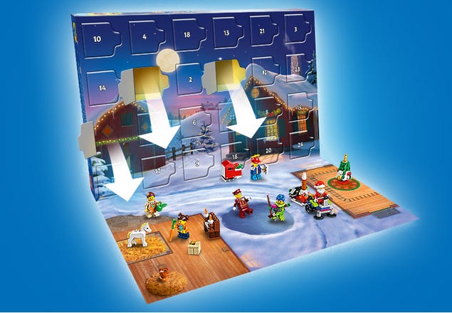 LEGO 60352 City Calendario Dell'Avvento 2022, Costruzioni Regalo A Tema  Natalizio, Giochi Per Bambini, Minifigure Di Babbo Natale E Tappetino Da  Gioco, Multicolore : : Giochi e giocattoli