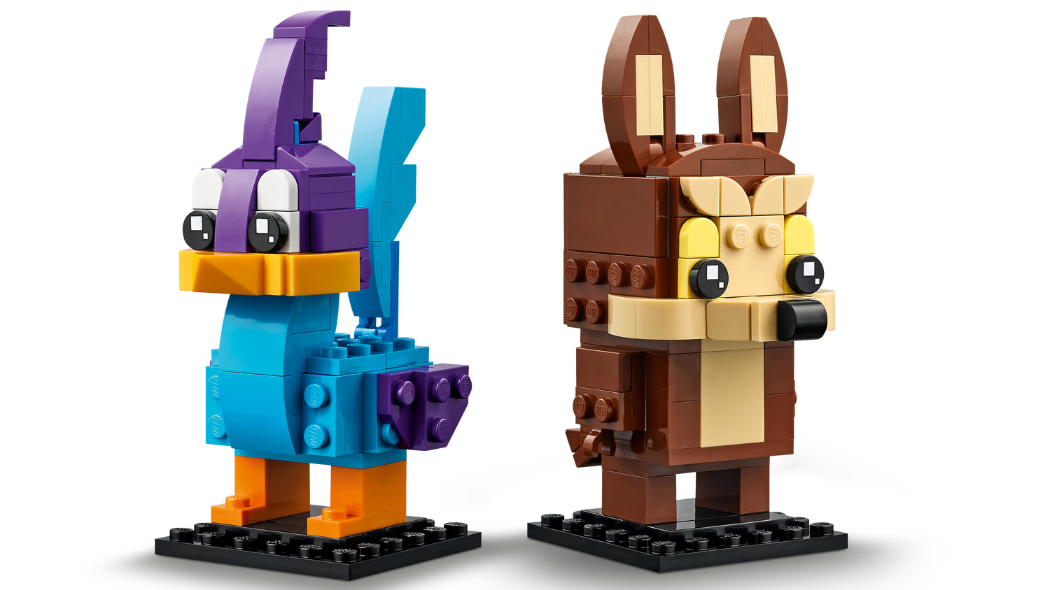 Road Runner™ & Wile E. Coyote™ 40559 | BrickHeadz | Buy online at the  Official LEGO® Shop US