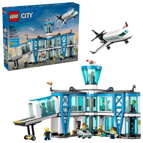 Lego City 60502 Airport with Aeroplane