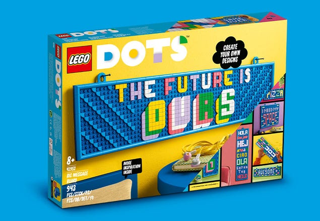 online Board US LEGO® Big | DOTS Buy 41952 the at Shop Message Official |