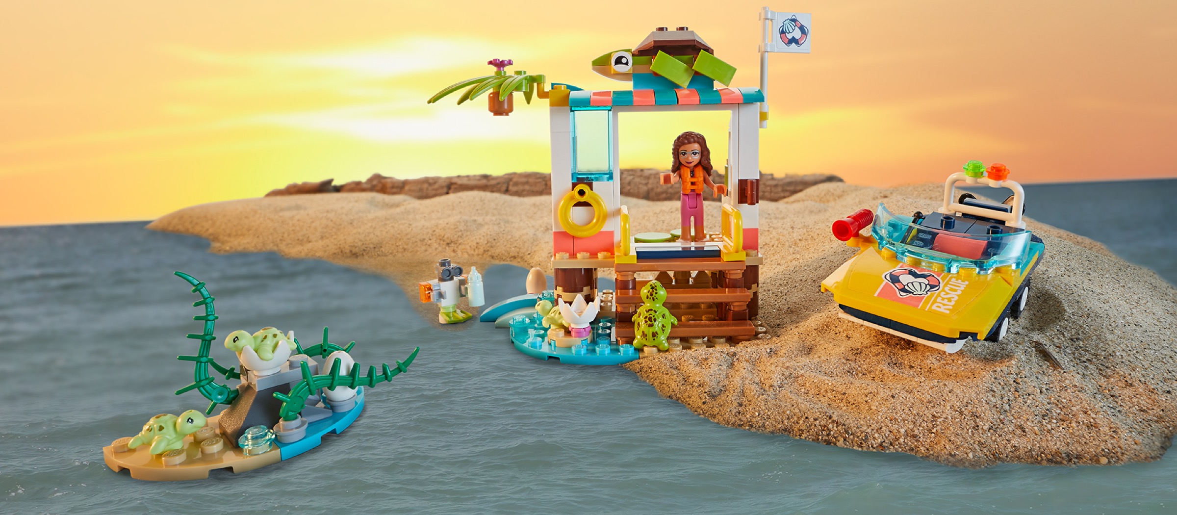 for sale online 41376 LEGO Turtles Rescue Mission LEGO Friends 