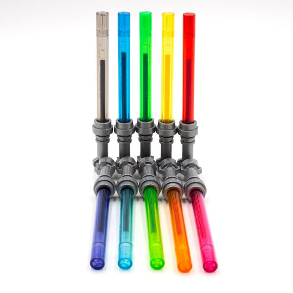 LEGO 5008302 Stylos à encre gel SABRES LASER – Lot de 10 — visuel 4 sur 4