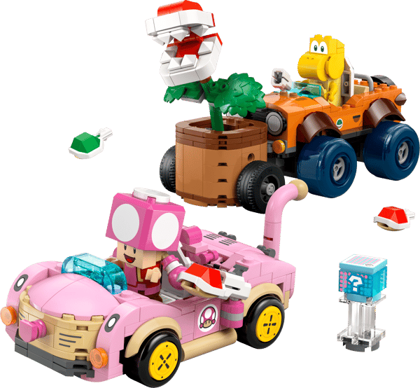 LEGO 72044 Mario Kart™ – Course-poursuite avec bonus Plante Piranha