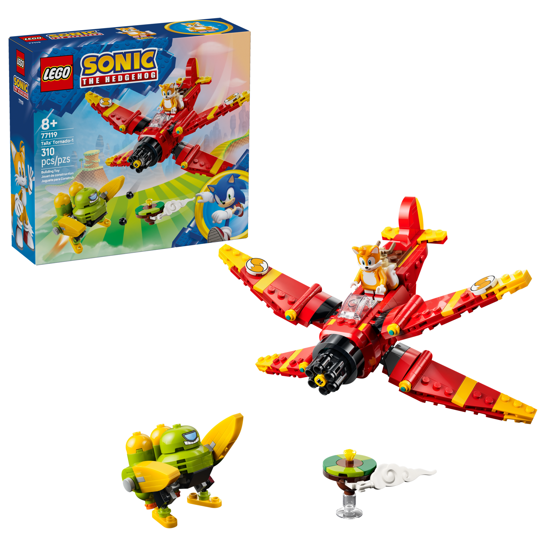Tails' Tornado-1 77119 | LEGO® Sonic the Hedgehog™ | Buy online at