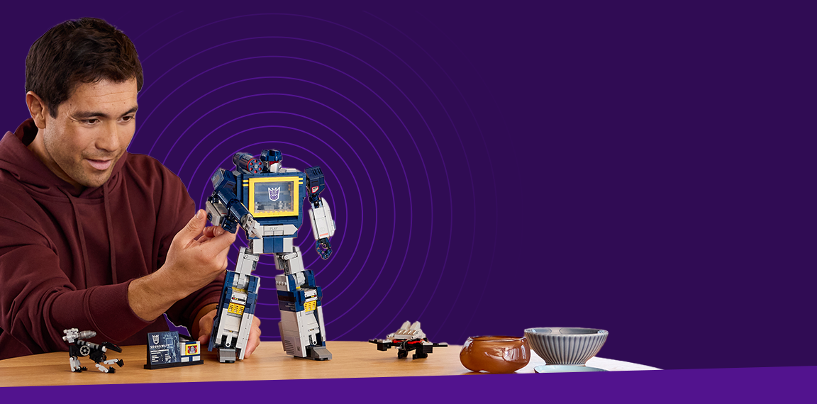 Transformers: Soundwave 10358 | LEGO® Icons | Buy online at the