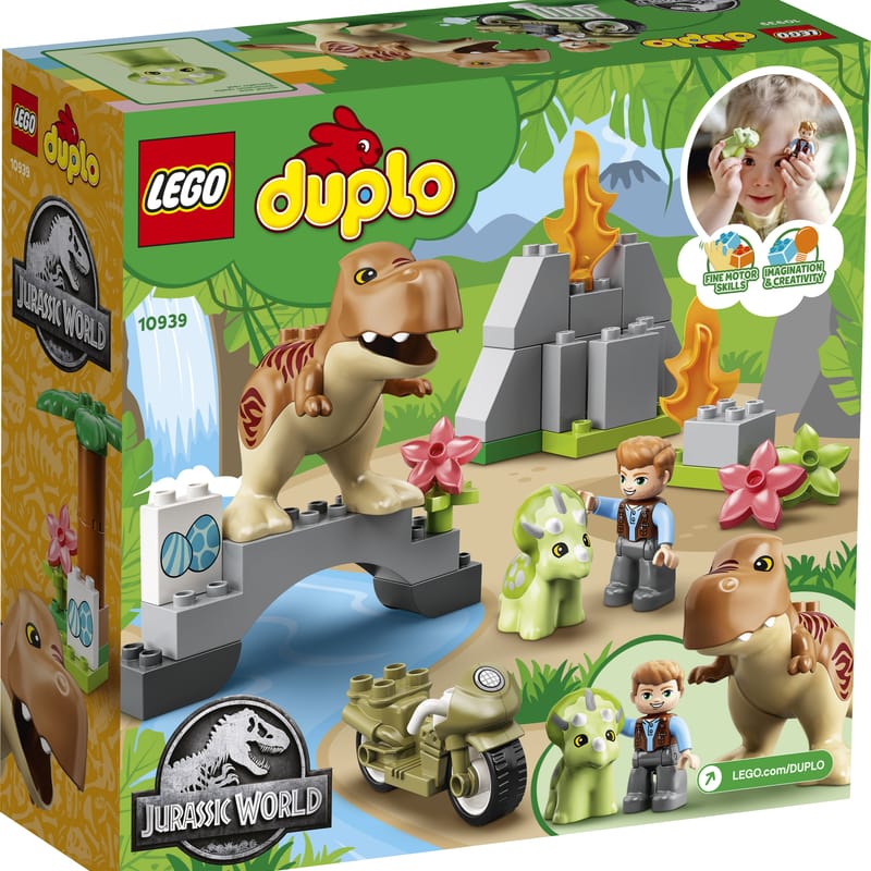 rex and Triceratops Dinosaur Breakout 10939 DUPLO® Buy