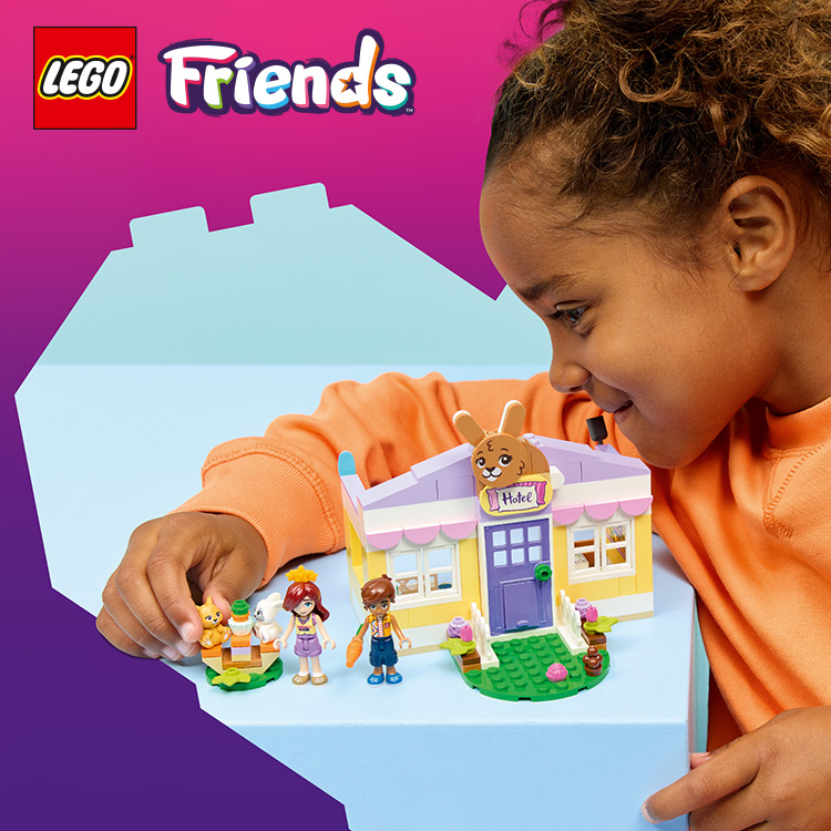 ハートレイクシティのウサギホテル 42679 | フレンズ |レゴ®ストア公式