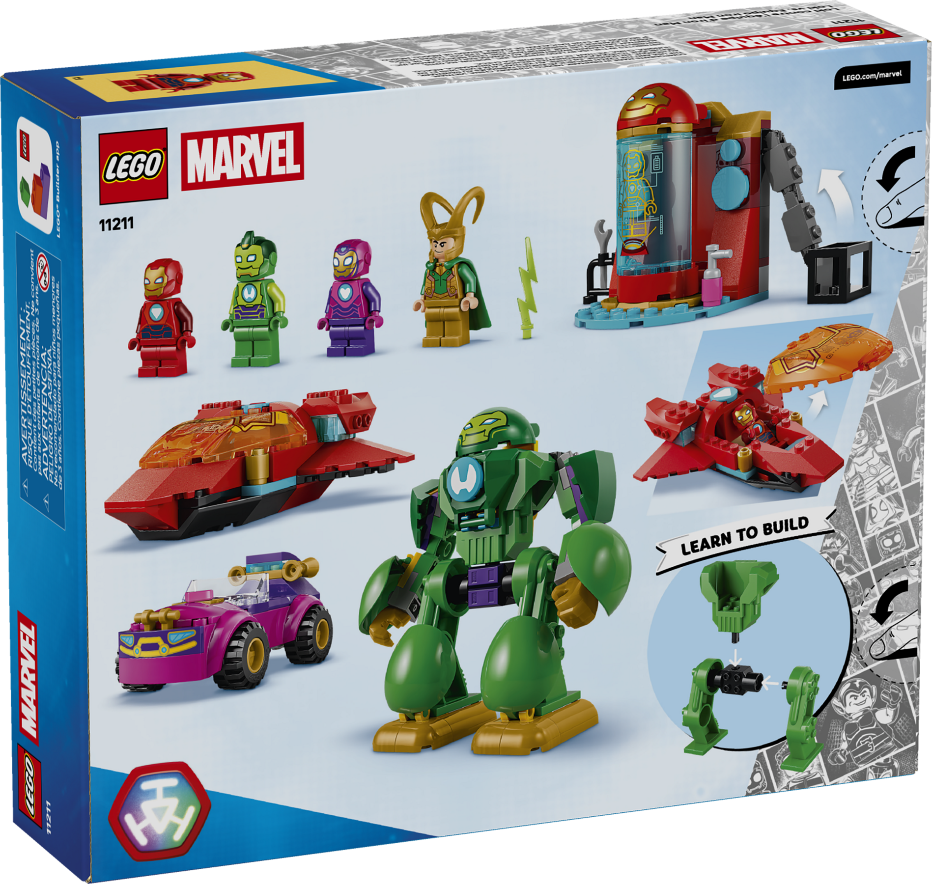 Loki vs. Team Iron Man 11211 | Marvel | Buy online at the Official