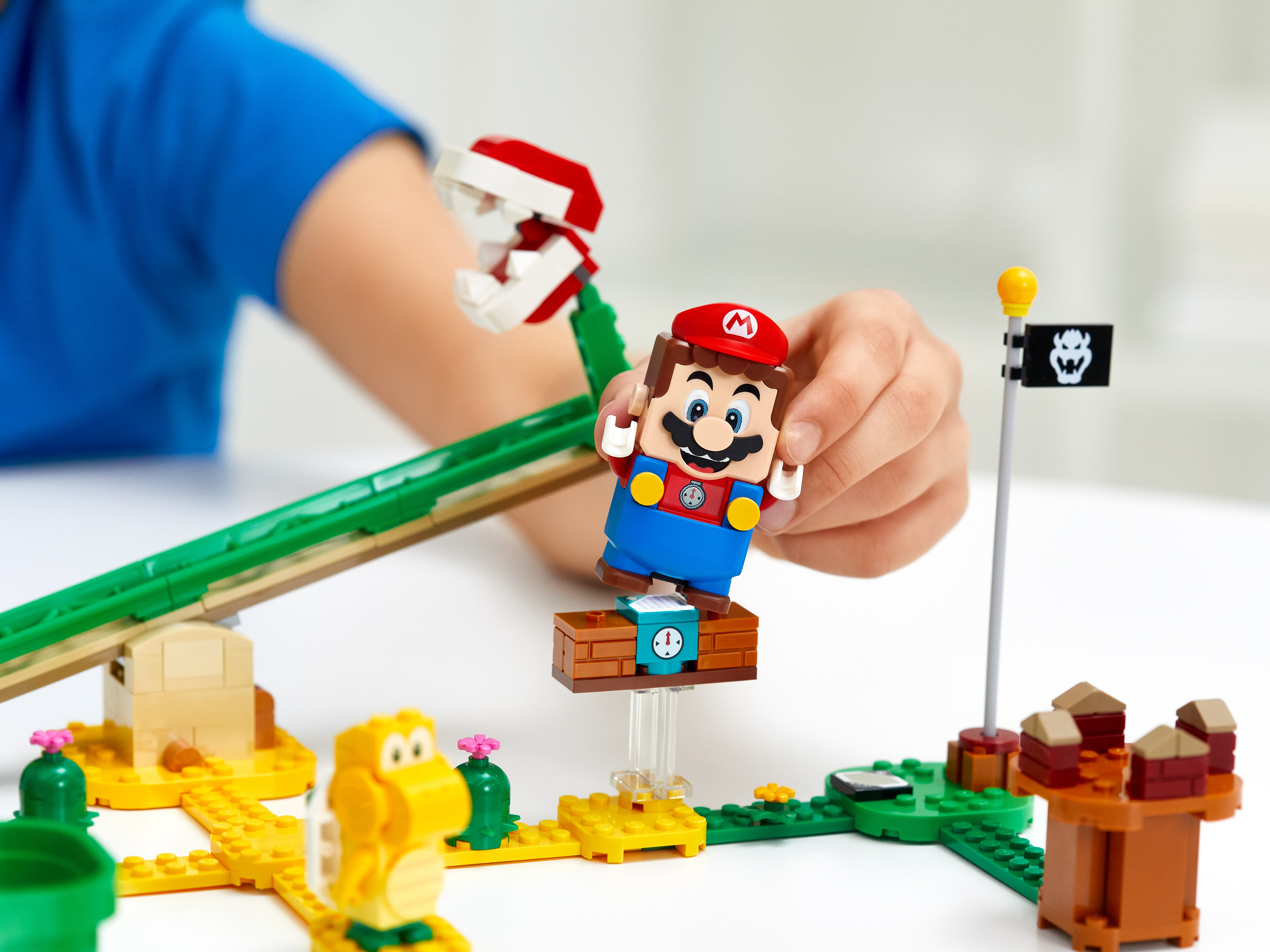 Piranha Plant Power Slide Expansion Set 71365 | LEGO® Super Mario 