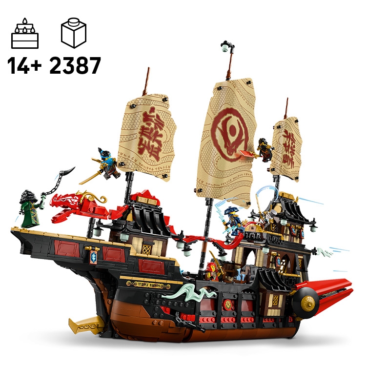 The Temple Bounty 71848 | NINJAGO® | Buy online at the Official LEGO® Shop US