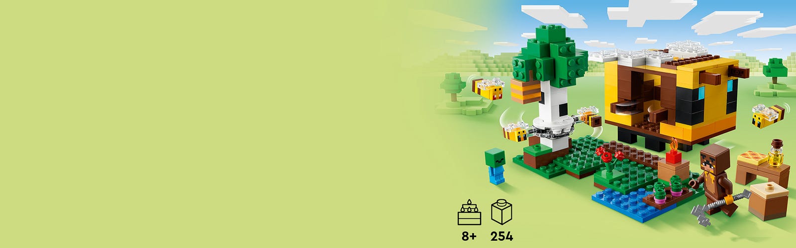 The Shop | Official Minecraft® Buy Bee US online 21241 Cottage at LEGO® the |