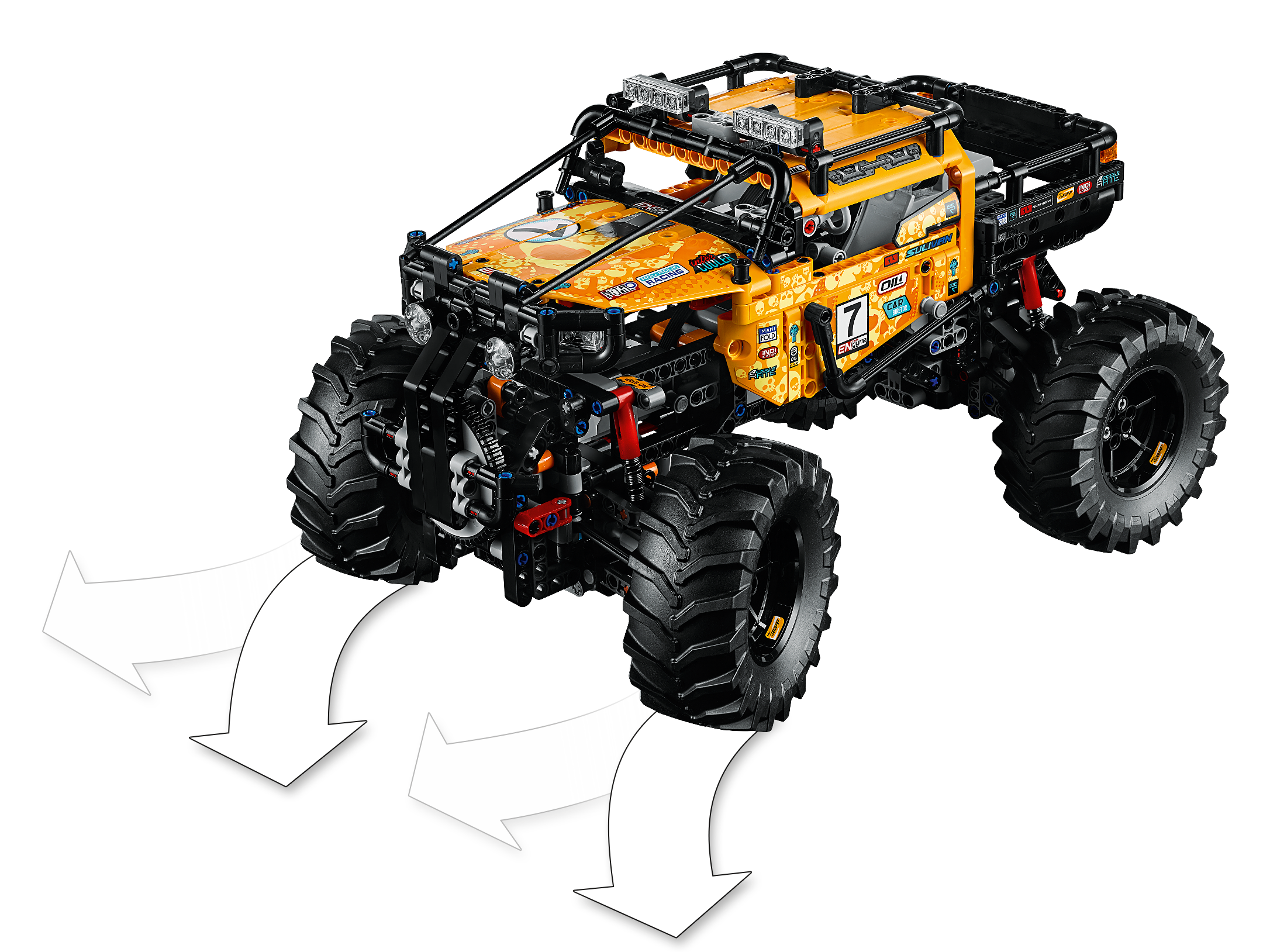 klint Slør kedel 4X4 X-treme Off-Roader 42099 | Powered UP | Buy online at the Official LEGO®  Shop US