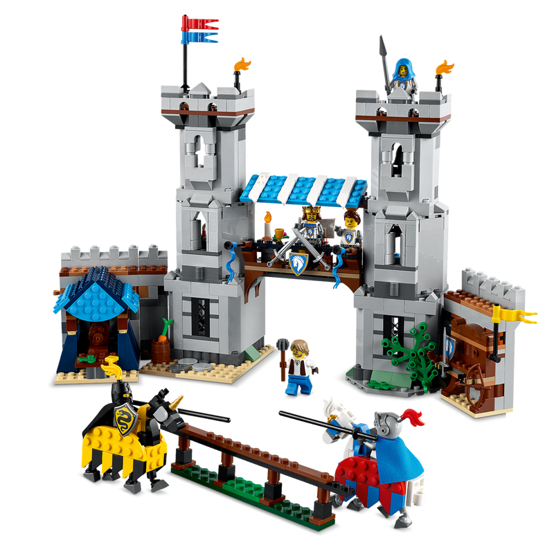 Medieval Horse Knight Castle