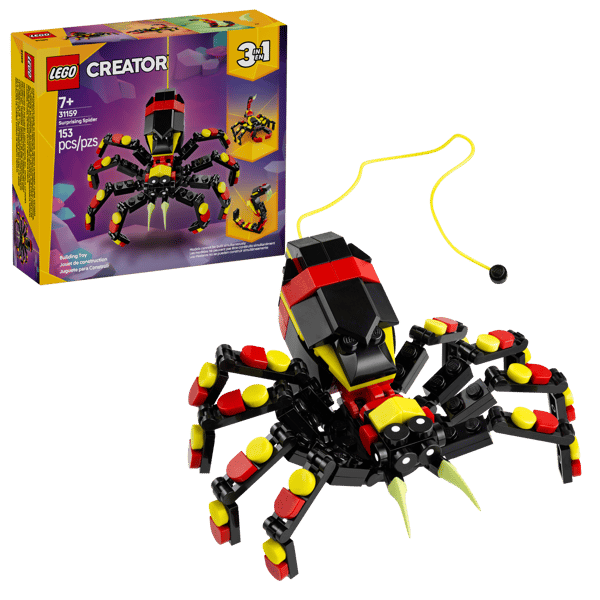 LEGO 31159 Animaux sauvages : l’araignée surprenante — visuel 2 sur 8