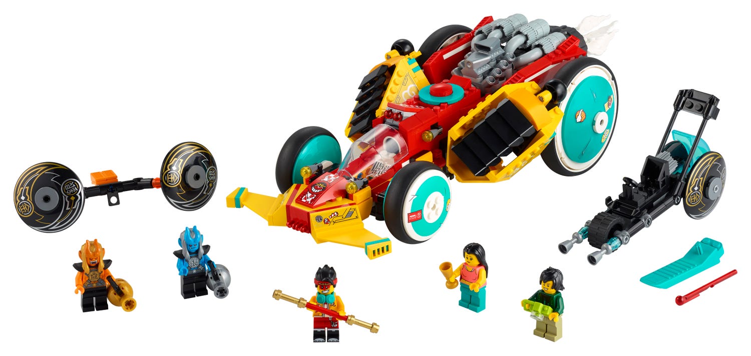 LEGO® 80015 - Super auto sportiva di Monkie Kid