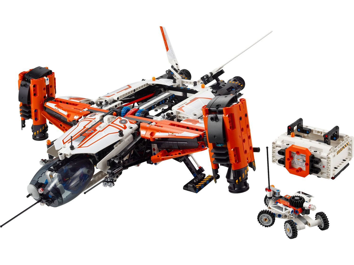 VTOL Heavy Cargo Spaceship LT81 42181 | Technic™ | Buy online at the ...