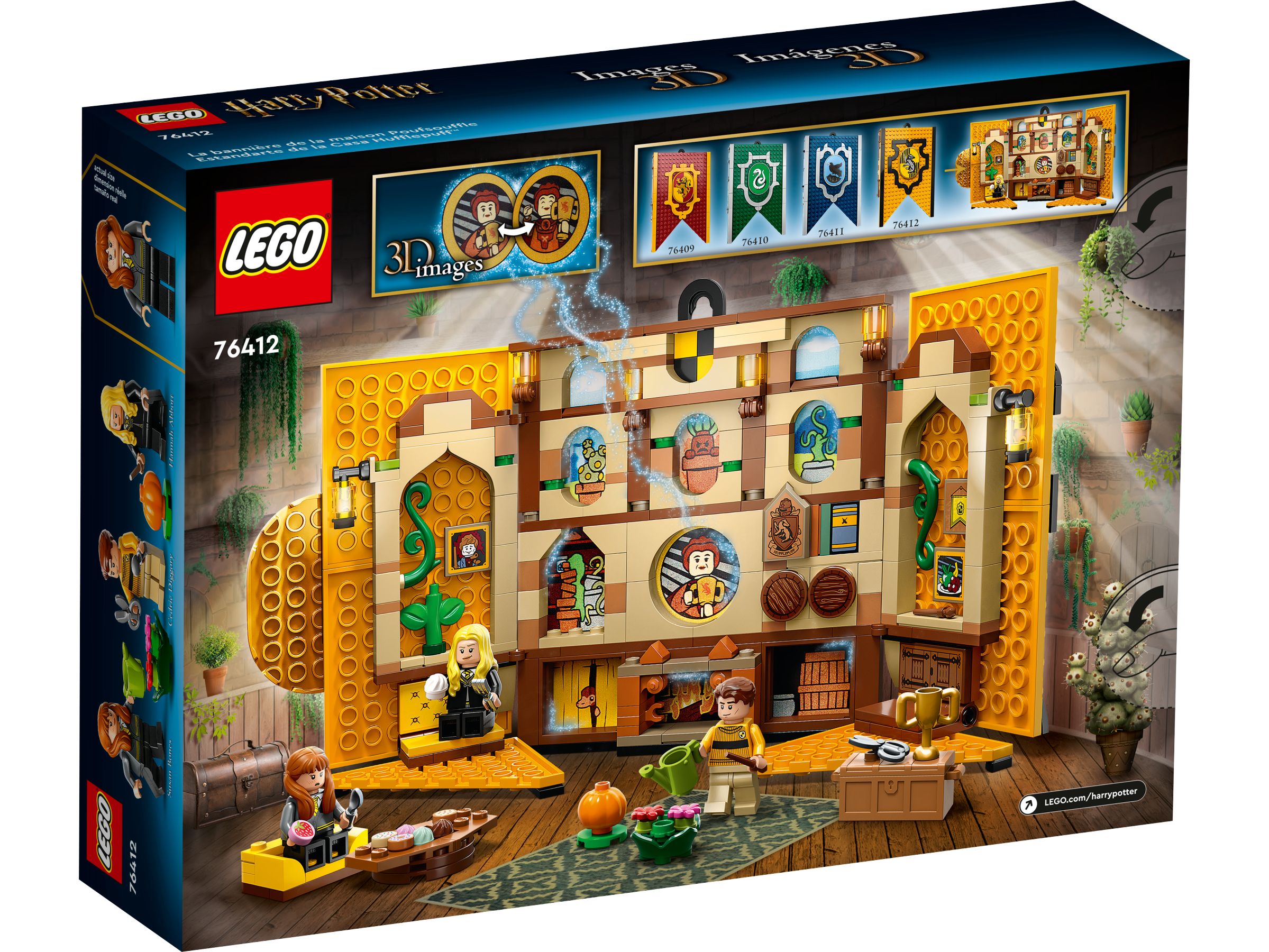Hufflepuff™ House Banner 76412 | Harry Potter™ | Buy online at the Official  LEGO® Shop US