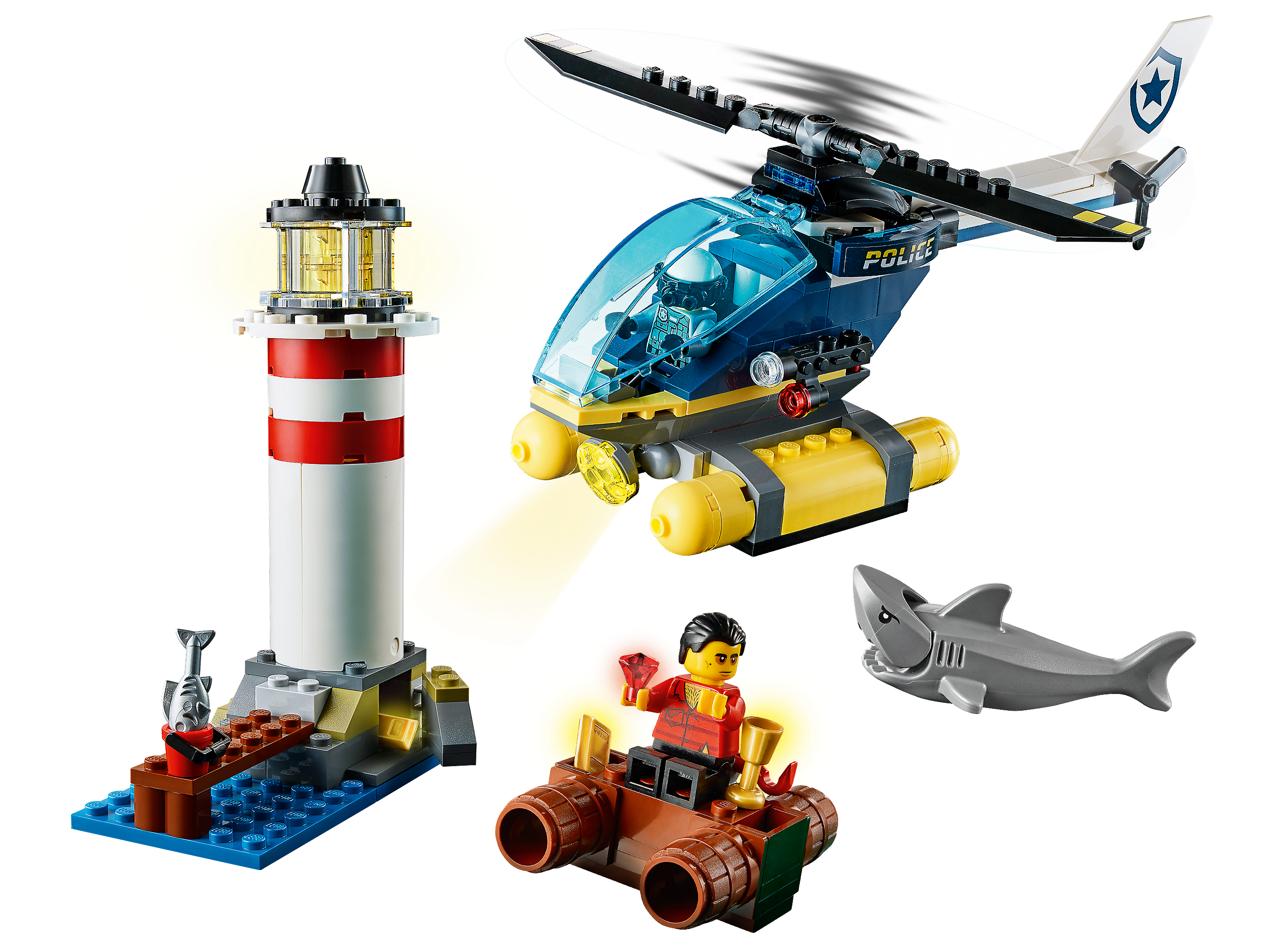 Details about   LEGO City Police Police Lighthouse Capture 60274 