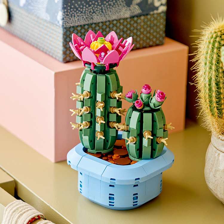 开花的仙人掌11509 | The Botanical Collection | LEGO.com CN