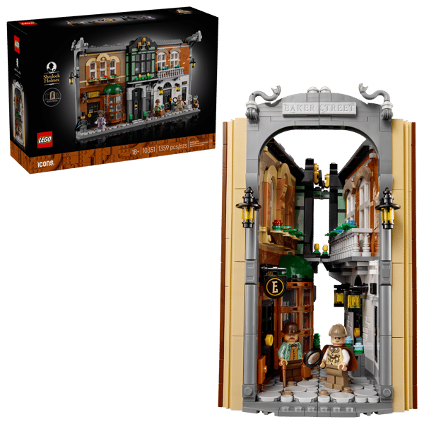 LEGO 10351 Book nook : Sherlock Holmes — visuel 2 sur 8