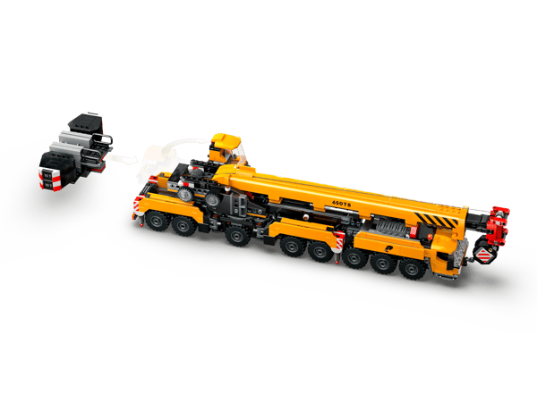 Yellow Mobile Construction Crane - Image 8