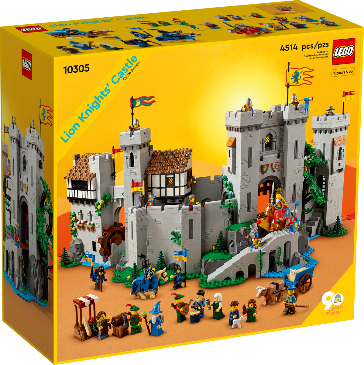Lion Knights' Castle 10305 | LEGO® ICONS™ | Buy online at the Official LEGO®  Shop CA