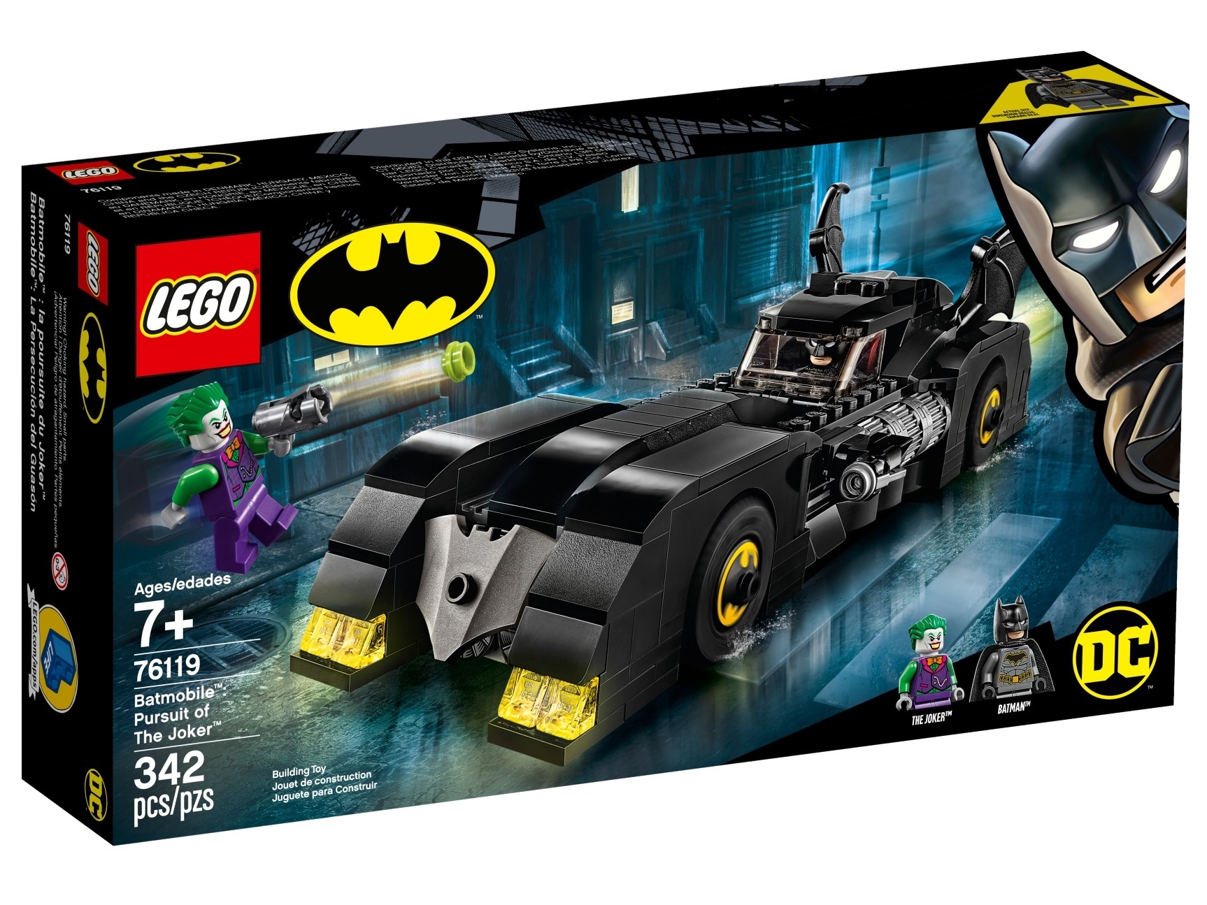Batmobile™: Pursuit of The Joker™ 76119 | Batman™ | Buy online at the  Official LEGO® Shop GB