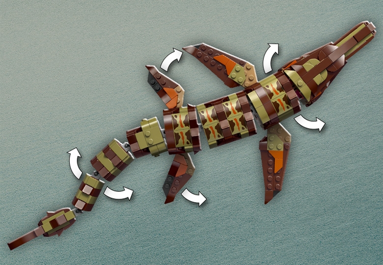 モササウルス組み立てモデル 調査船ミッション 76974 | ジュラシック