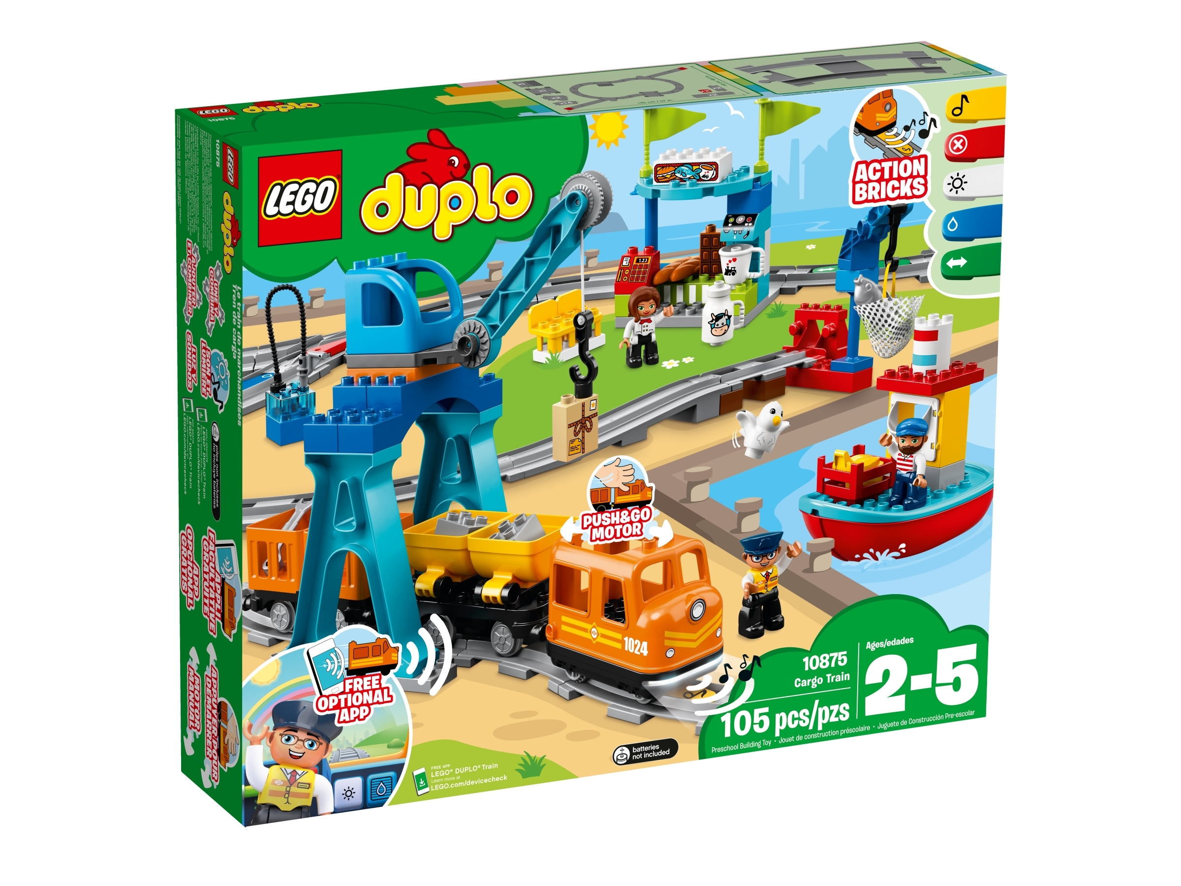 Godstog 10875 DUPLO® Officiel LEGO® Shop DK