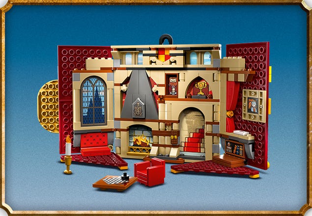 Lego 76409 blason de la maison gryffondor - Les Trois Reliques