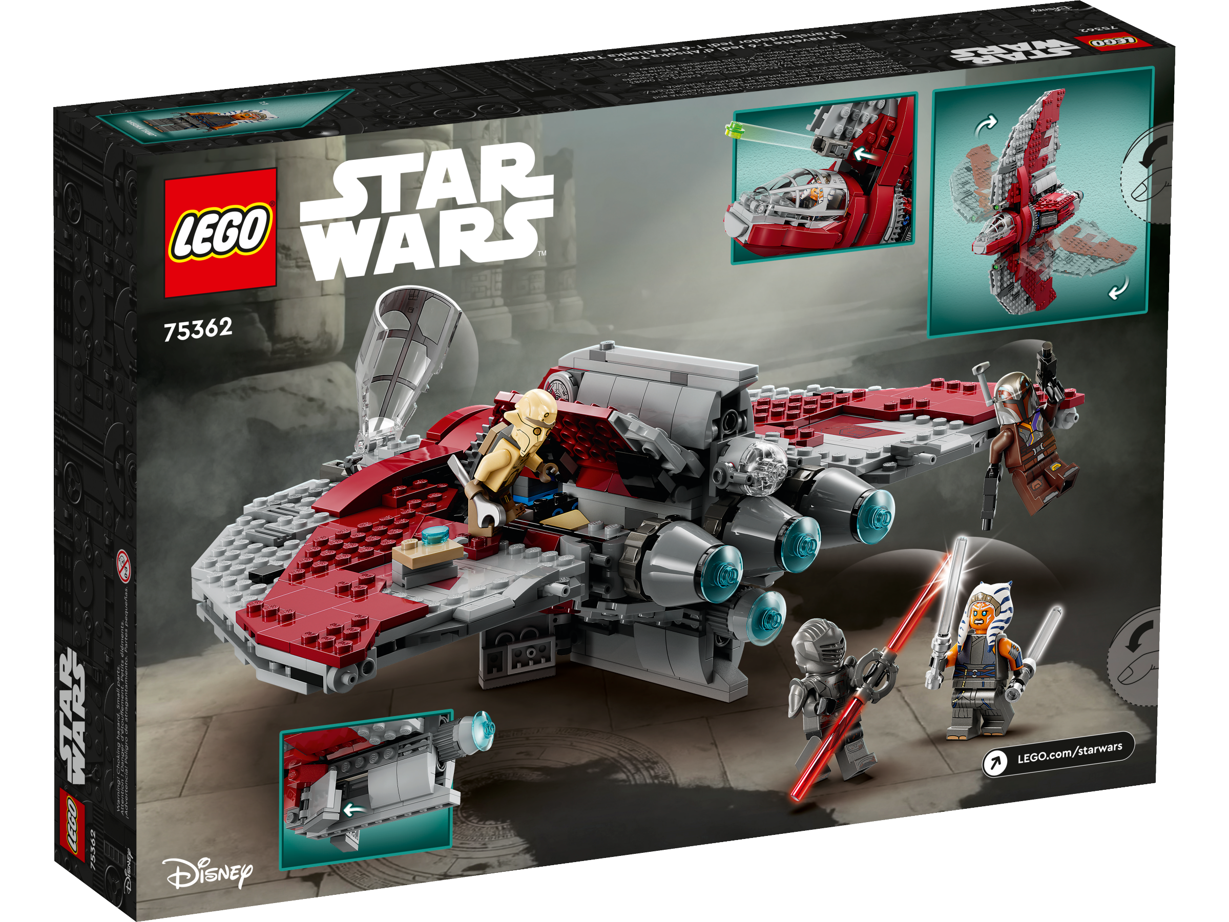 Ahsoka Tano's T-6 Jedi Shuttle 75362 | Star Wars™ | Buy online at the  Official LEGO® Shop US