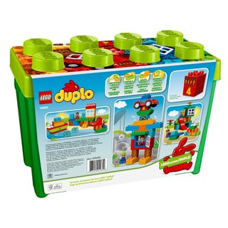 LEGO® DUPLO® Extra stor låda med skoj