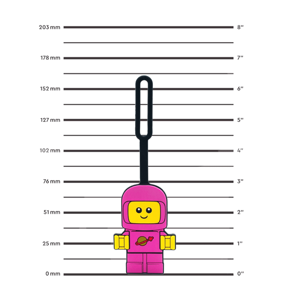 LEGO 5009499 Étiquette de sac Le bébé de l’espace – Rose — visuel 3 sur 6