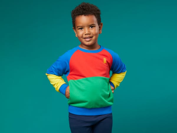 Kids' Color-Block Sweatshirt - Image 6
