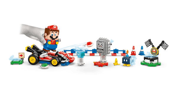 LEGO 72043 Mario Kart™ – LEGO® Mario™ interactif et kart standard — visuel 3 sur 8
