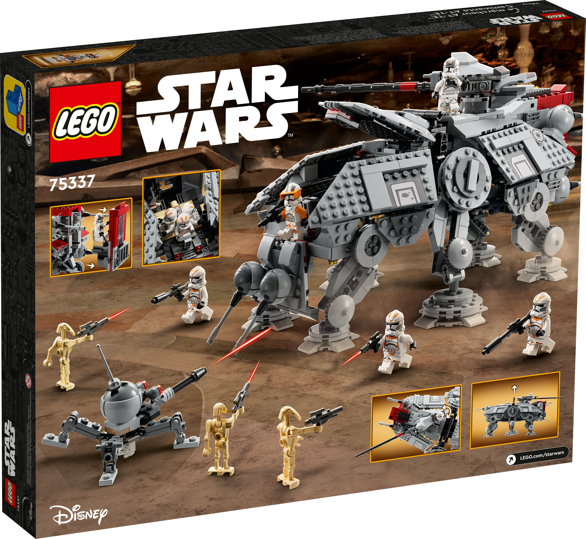 AT-TE™ Walker 75337, Star Wars™