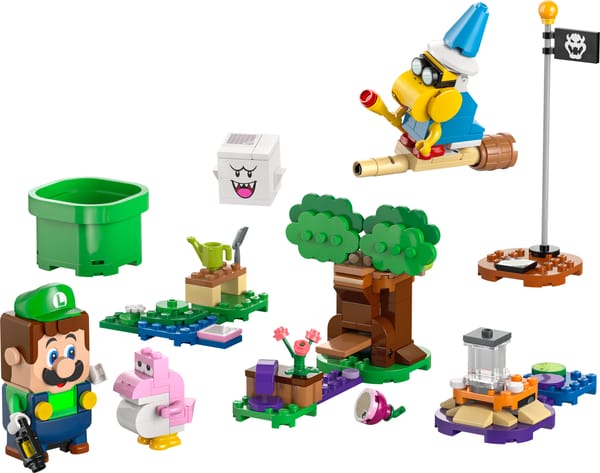 Eventyr med interaktiv LEGO Luigi