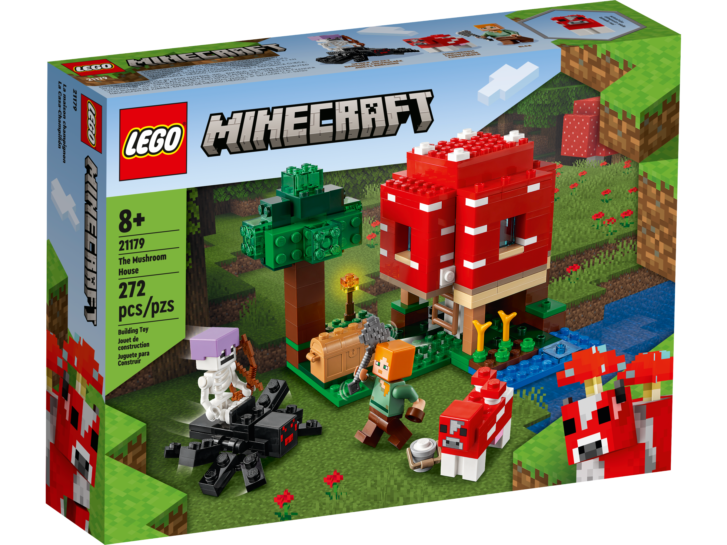 Official Shop | | online Minecraft® Mushroom House The Buy 21179 US at the LEGO®