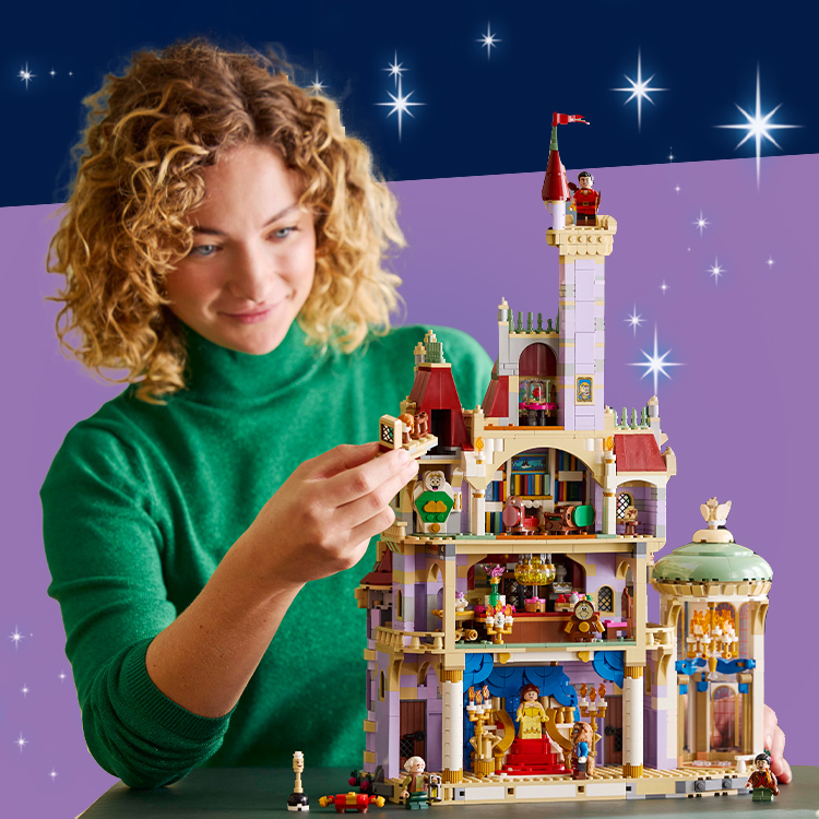 美女と野獣のおしろ 43263 | ディズニー™ |レゴ®ストア公式オンライン  