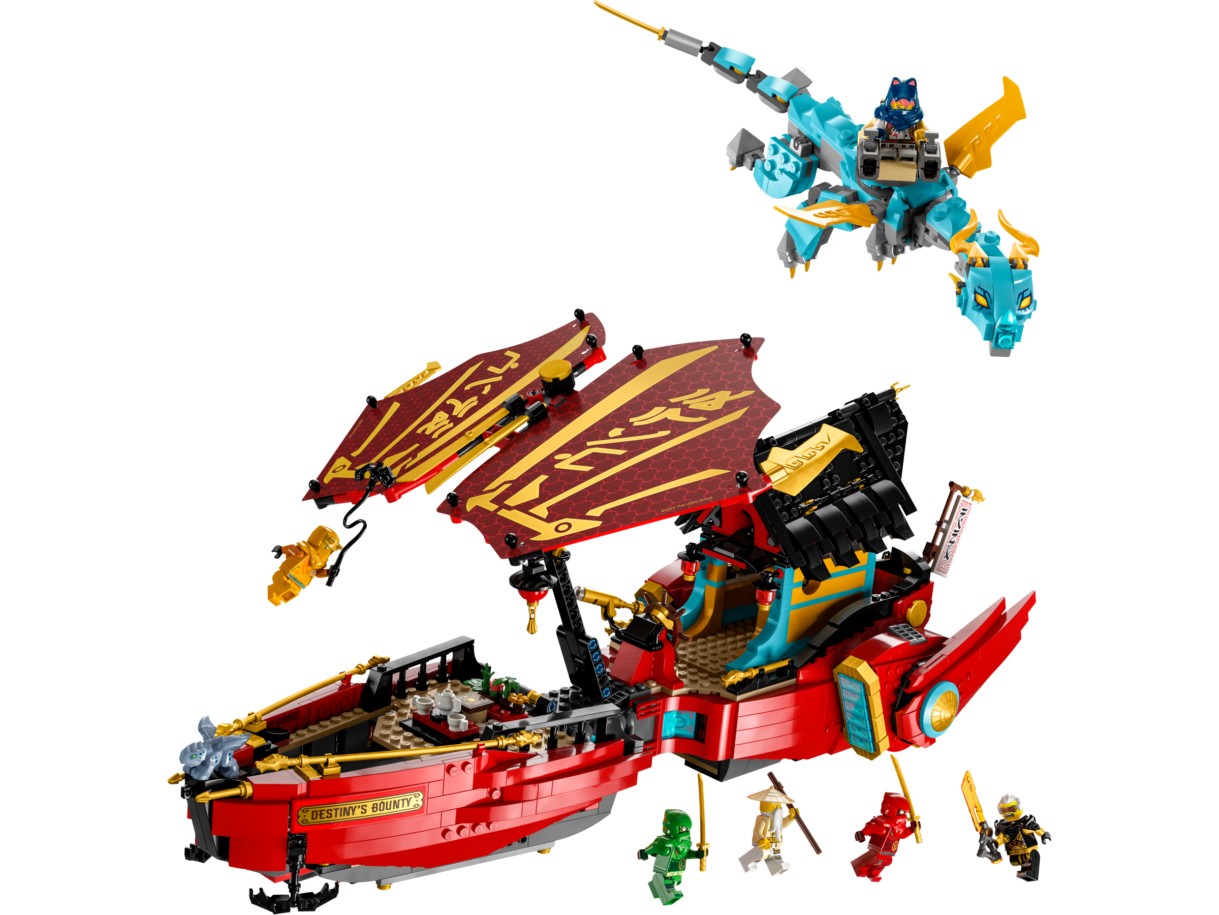 Destiny's Bounty - Race Against Time 71797 | NINJAGO® | at the Official LEGO® Shop US