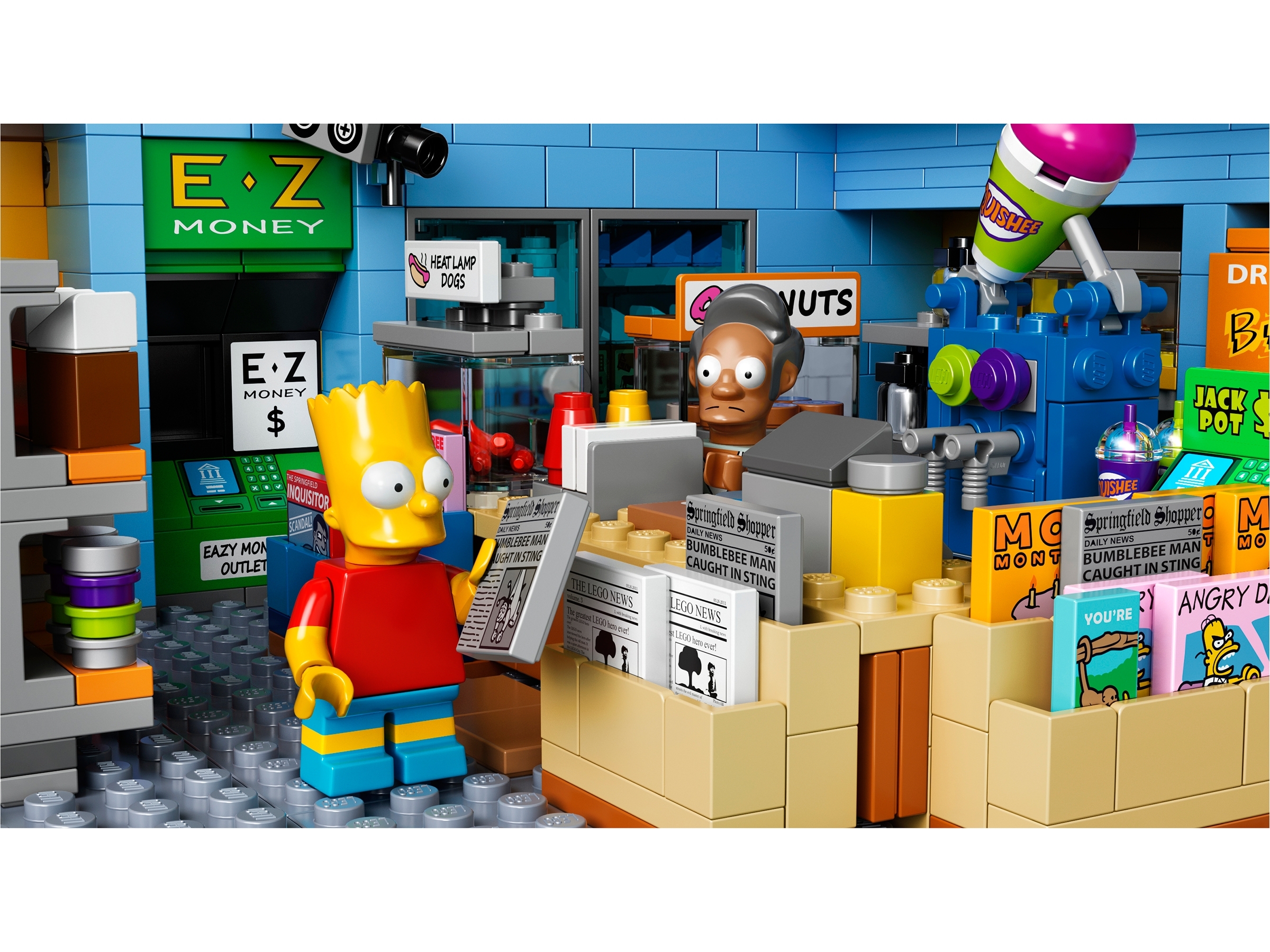 Poging Grens tijger De Kwik-E-Mart 71016 | The Simpsons™ | Officiële LEGO® winkel NL