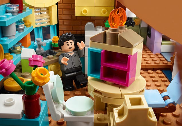 Jouet Lego Icons 10292 - Les appartements de Friends –